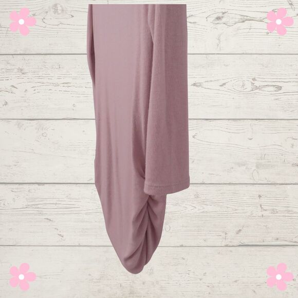 Maurice Pullover Sweater Top Sz 8 Women Long Sleeved with Cowl Neck and Sparkles - Picture 3 of 9